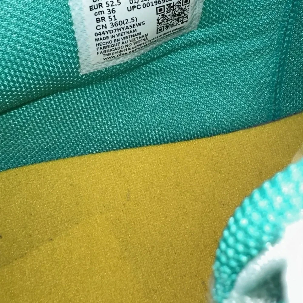 “NWOT” Nike KD Trey 5 X Basketball Shoes Clear Jade Teal Sail DD9538-300 Size 18